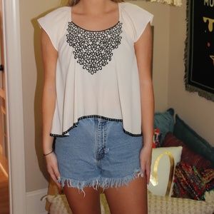Daisy neck Blouse